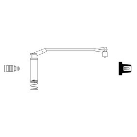Zündkabel 0 986 356 234 CHEVROLET AGILE von BOSCH