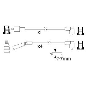 Acquista Kit cavi candele da BOSCH 0 986 357 196 a buon mercato per soli 35,63 €