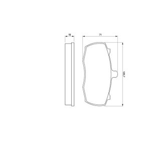 Compre Pastilhas de travão da BOSCH 0 986 424 113 a um preço baixo por 48,95 €