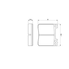 Compre Pastilhas de travão da BOSCH 0 986 424 190 a um preço baixo por 68,83 €