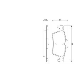 Compre Pastilhas de travão da BOSCH 0 986 424 617 a um preço baixo por 28,42 €