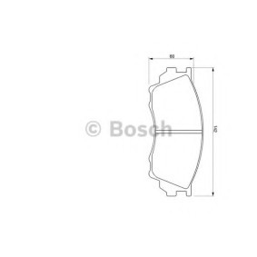 Compre Pastilhas de travão da BOSCH 0 986 424 753 a um preço baixo por 82,84 €