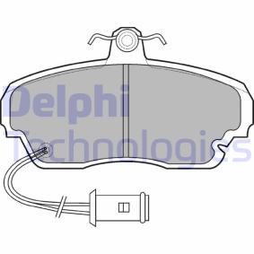 Köp Bromsbelägg av DELPHI LP558 till det låga priset 1082,82 kr