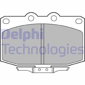 Köp Bromsbelägg av DELPHI LP621 till det låga priset 37,65 kr