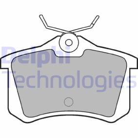 Compre Pastilhas de travão da DELPHI LP850 a um preço baixo por 91,08 €