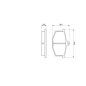 Compre Pastilhas de travão da BOSCH 0 986 464 801 a um preço baixo por 36,33 €