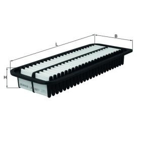 Luftfilter von MAHLE ORIGINAL LX 2027