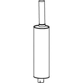 Mittel- / Endschalldämpfer von DINEX 49373