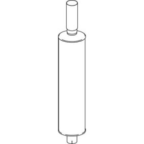 Mittel- / Endschalldämpfer von DINEX 49375