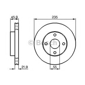 Compre Disco de travão da BOSCH 0 986 478 787 a um preço baixo por 29,11 €