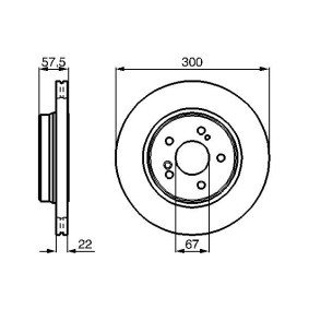 Compre Disco de travão da BOSCH 0 986 478 793 a um preço baixo por 53,19 €