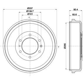Bremstrommel von MINTEX MBD374