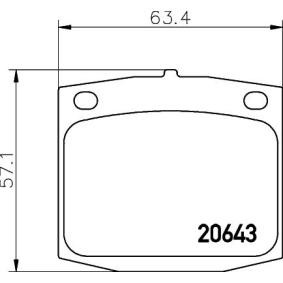 Köp Bromsbelägg av MINTEX MDB1159 till det låga priset 13,34 kr