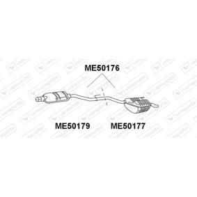 Endschalldämpfer für MERCEDES-BENZ von VENEPORTE