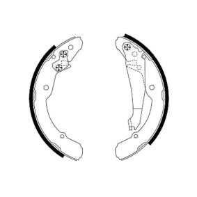Comprar Juego de zapatas de frenos de MINTEX MFR415 a bajo precio de 58,90 €