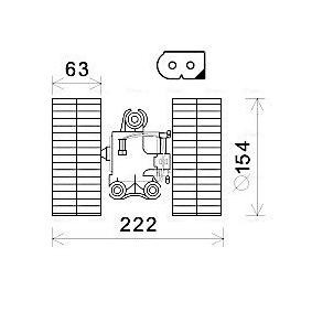 Gebläsemotor für MERCEDES-BENZ von AVA COOLING SYSTEMS