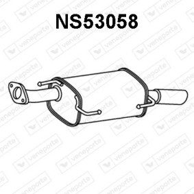 Compre Panela de escape traseira da VENEPORTE NS53058 a um preço baixo por 184,66 €