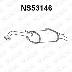 Compre Panela de escape traseira da VENEPORTE NS53146 a um preço baixo por 86,34 €