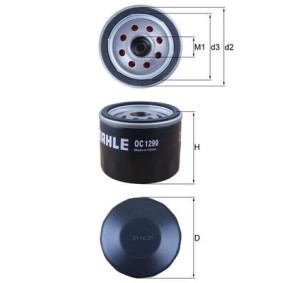 Achetez des Filtre à huile KNECHT OC 1290 à prix pour 14,61 €