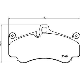 Köp Bromsbelägg av BREMBO P 65 032 till det låga priset 2294,46 kr