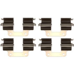 Compre Kit de acessórios, pastilhas de travão da TRW PFK741 a um preço baixo por 11,72 €