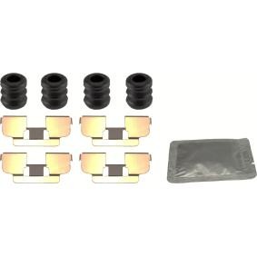 Compre Kit de acessórios, pastilhas de travão da TRW PFK747 a um preço baixo por 15,09 €