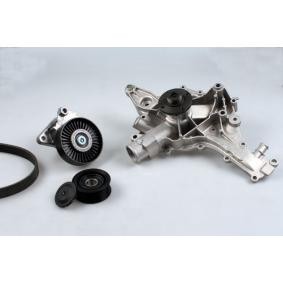 Achetez des Pompe à eau+Jeu de courroie trapézoïdale à nervures HEPU PK01470 à prix pour 294,85 €