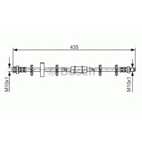 Comprar Latiguillo de freno de BOSCH 1 987 476 442 a bajo precio de 21,78 €