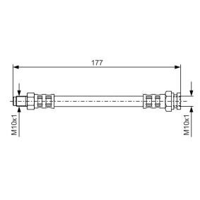 Comprar Latiguillo de freno de BOSCH 1 987 476 671 a bajo precio de 20,21 €
