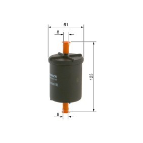 Compre Tubo flexível de travão da BOSCH 1 987 476 861 a um preço baixo por 14,81 €