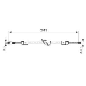 Comprar Cable de freno de mano de BOSCH 1 987 477 701 a bajo precio de 17,47 €