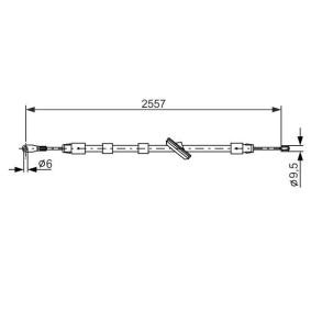 Comprar Cable de freno de mano de BOSCH 1 987 477 896 a bajo precio de 14,62 €