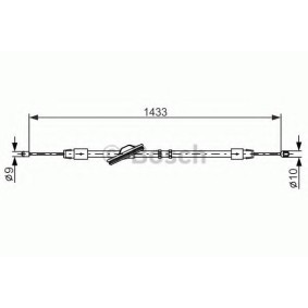 Comprar Cable de freno de mano de BOSCH 1 987 477 898 a bajo precio de 17,39 €