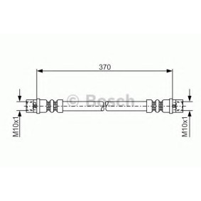 Compre Tubo flexível de travão da BOSCH 1 987 481 003 a um preço baixo por 13,04 €