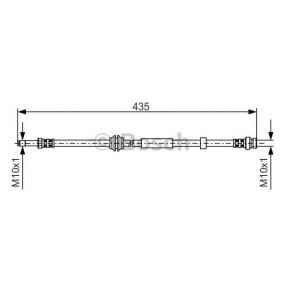 Compre Tubo flexível de travão da BOSCH 1 987 481 023 a um preço baixo por 13,63 €