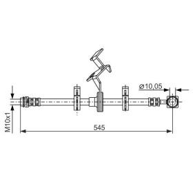 Compre Tubo flexível de travão da BOSCH 1 987 481 077 a um preço baixo por 32,75 €
