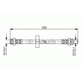 Comprar Latiguillo de freno de BOSCH 1 987 481 180 a bajo precio de 23,23 €