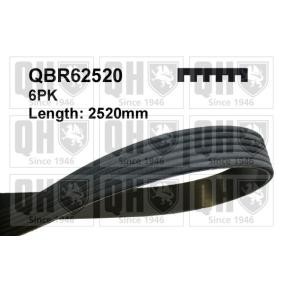 Compre Correia trapezoidal estriada da QUINTON HAZELL QBR62520 a um preço baixo por 24,22 €