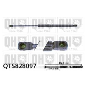 Achetez des Vérin de coffre QUINTON HAZELL QTS828097 à prix pour 20,16 €