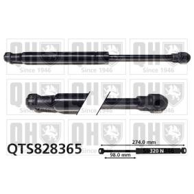 Achetez des Vérin de coffre QUINTON HAZELL QTS828365 à prix pour 21,98 €