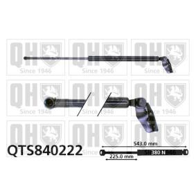 Achetez des Vérin de coffre QUINTON HAZELL QTS840222 à prix pour 40,89 €