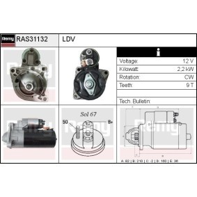Compre Motor de arranque da DELCO REMY RAS31132 a um preço baixo por 104,82 €