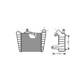 SEAT Ladeluftkühler von AVA COOLING SYSTEMS