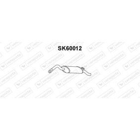 Endschalldämpfer für SKODA von VENEPORTE