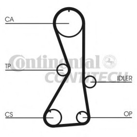 Acquista Cinghia dentata da CONTITECH CT1016 a buon mercato per soli 28,97 €