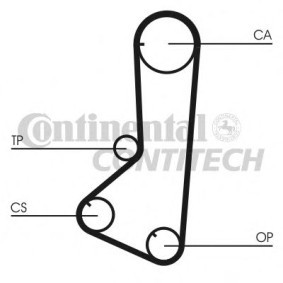 Acquista Cinghia dentata da CONTITECH CT839 a buon mercato per soli 33,76 €