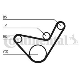 Acquista Cinghia dentata da CONTITECH CT922 a buon mercato per soli 29,76 €
