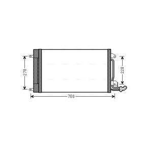 Klimakondensator von AVA COOLING SYSTEMS STA5038D