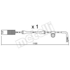 Acquista Sensore di usura delle pastiglie freni da METELLI SU.148 a buon mercato per soli 12,79 €