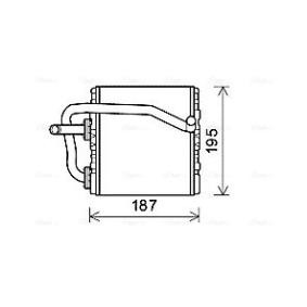 Wärmetauscher, Innenraumheizung von AVA COOLING SYSTEMS SUA6108